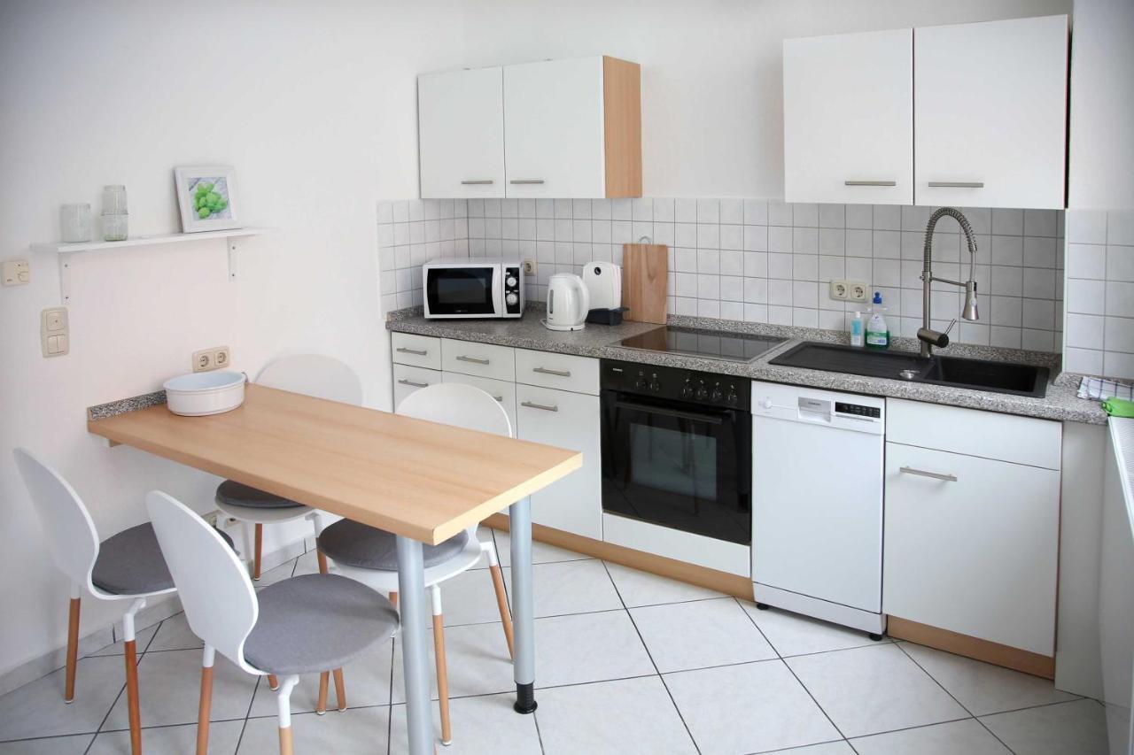 Appartements Am Markt ไกรฟ์สวัลด์ ภายนอก รูปภาพ